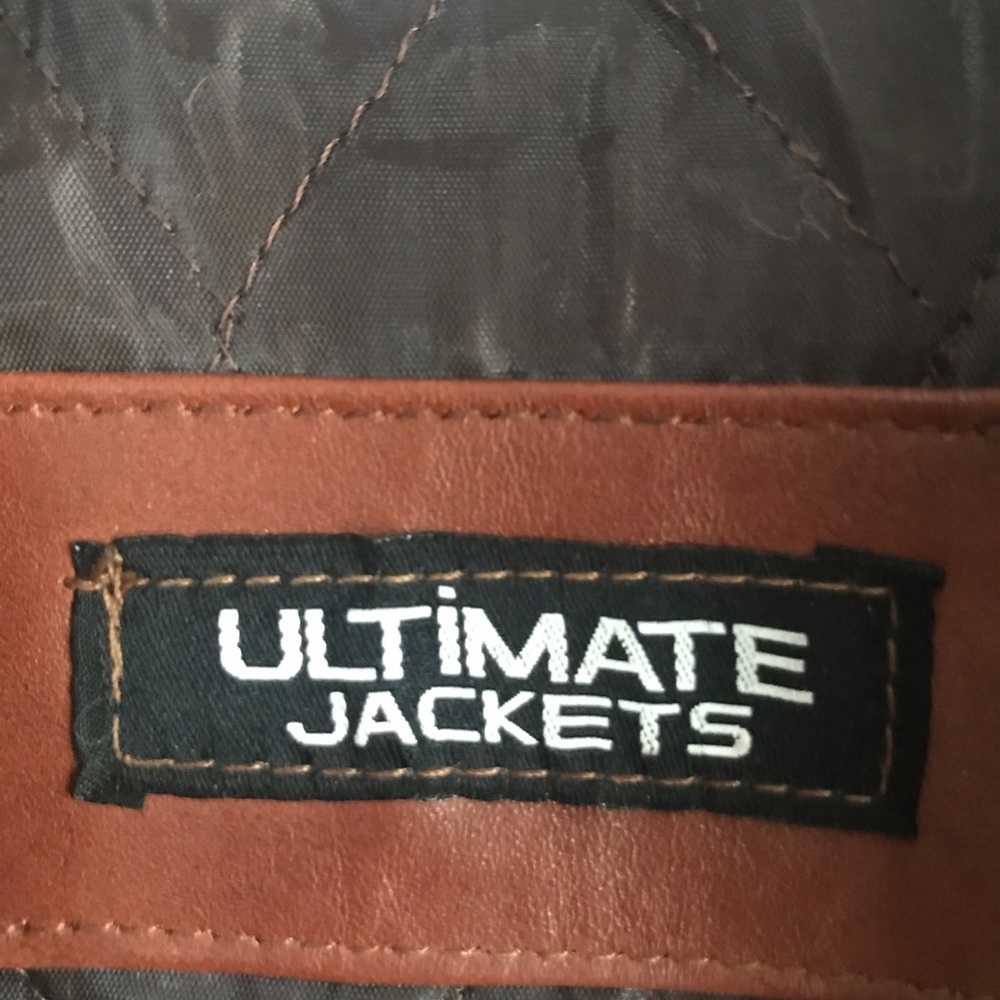 Brown Leather Jacket - image 8